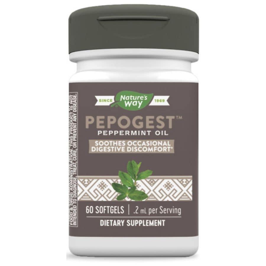 Nature's Way Pepogest Peppermint Oil Softgels