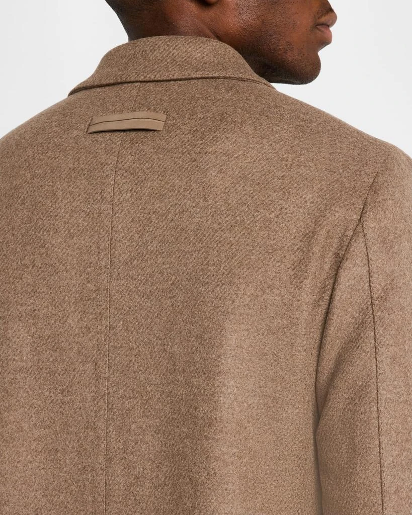 Zegna Men's Trofeo Wool-Cashmere Overcoat 5