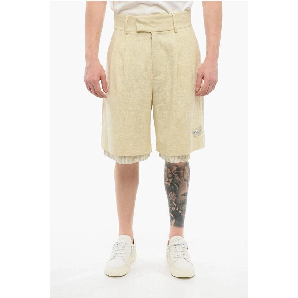 AMIRI Double-pleated Double-laye Men's Shorts 1