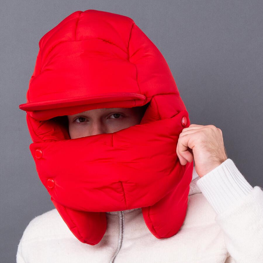 Shop Oversized Padded Press-Stud Cap on Sale at BeyondStyle – Get