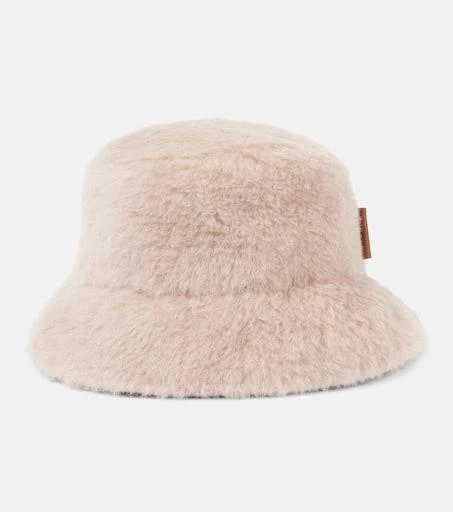 Max Mara Figura Teddy wool and silk bucket hat - Hats  display picture 1