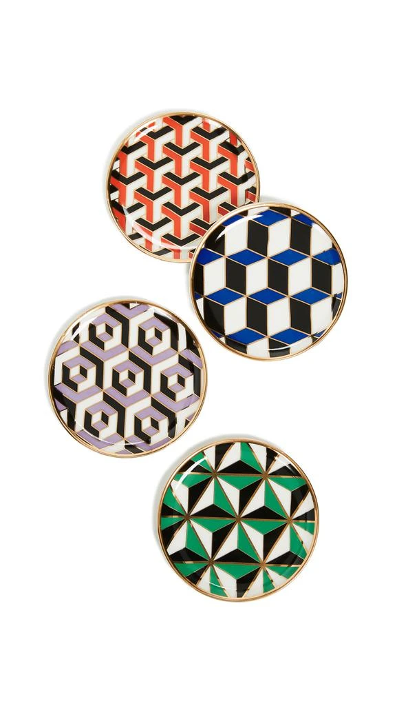 Jonathan Adler Versailles Coaster Set 4