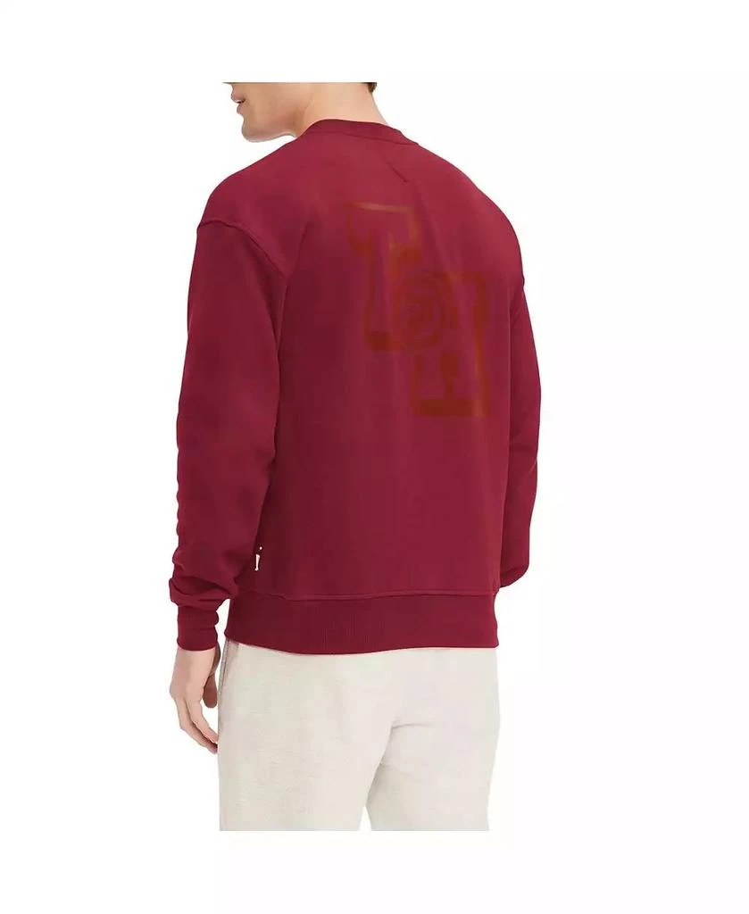 Tommy Hilfiger Men's Burgundy Washington Commanders Ronald Crew Sweatshirt 2
