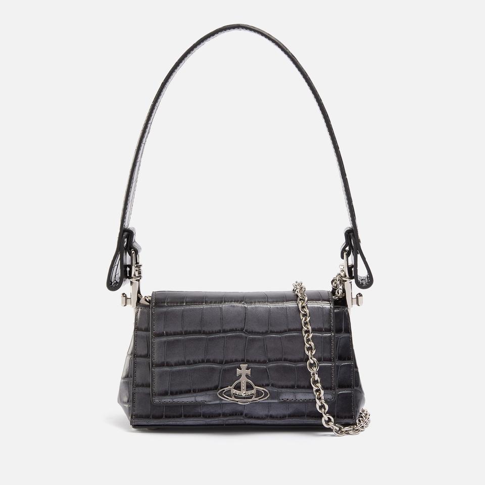 Vivienne Westwood Vivienne Westwood Hazel Leather Croc-Effect Handbag