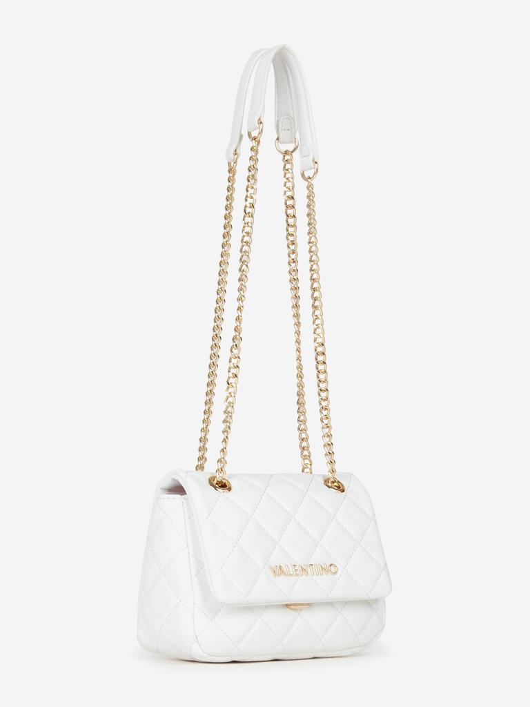 Valentino Valentino Girls Ocarina Flap Bag in White (18.5cm)