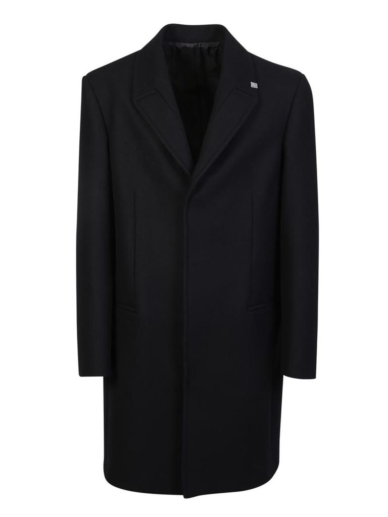 1017 ALYX 9SM Black Four Button Leather Blazer - Suits