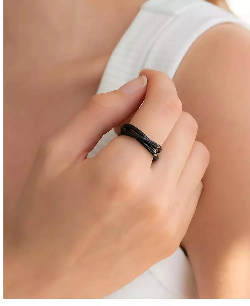 Mint 
Lily Dainty Interlocking Fidget Ring 2