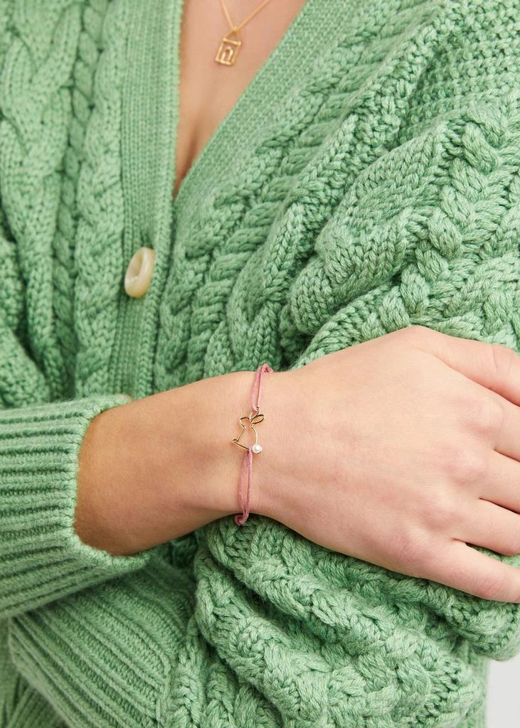 Aliita Conejito Perla cord bracelet 2