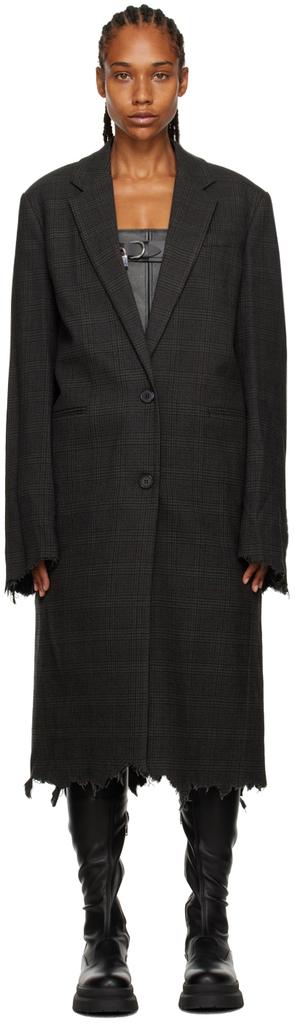 【関税込み】JW Anderson ブラウン ターンアップ カフ コート JW Anderson Brown Turn-Up Cuff Coat - Coats - Compare Prices