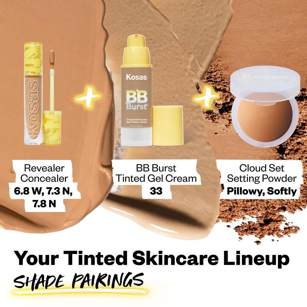 Kosas BB Burst Tinted Moisturizer Gel Cream 3