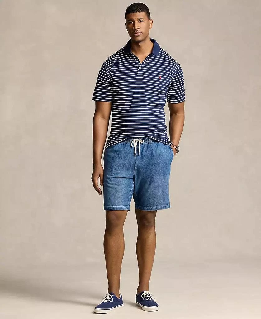 Ralph Lauren Men's Big & Tall Airflow Stretch Striped Performance Polo Shirt 4