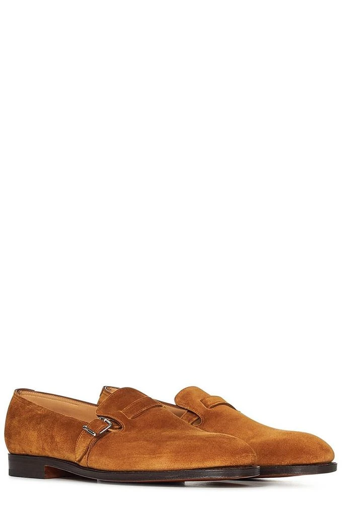 John Lobb John Lobb Buckle-Detailed Almond Toe Loafers 3