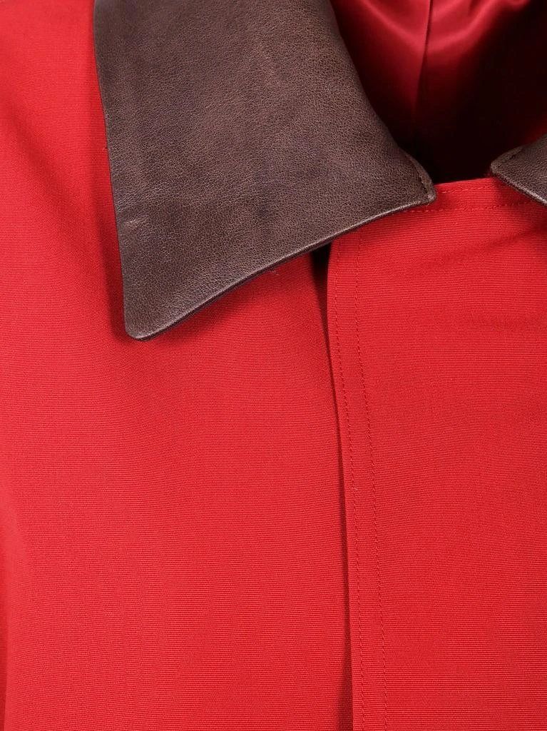 AURALEE Auralee Contrast Collar Coat 3