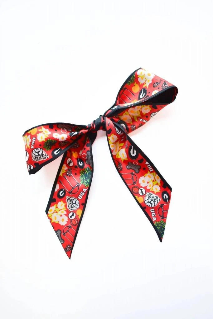 Saturday Silks Saturday Silks - Georgia Bulldogs Twilly Scarf