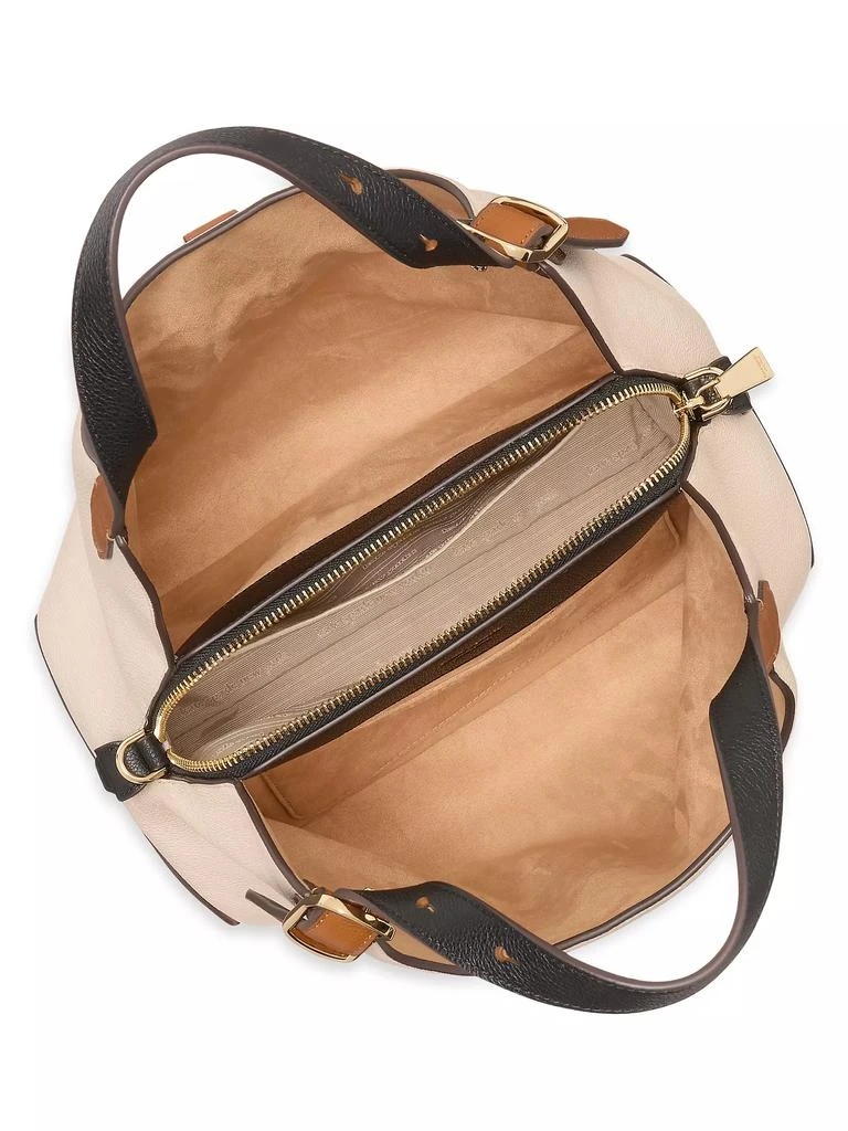 Kate Spade Medium Deco Pebbled Leather Crossbody Tote Bag 2
