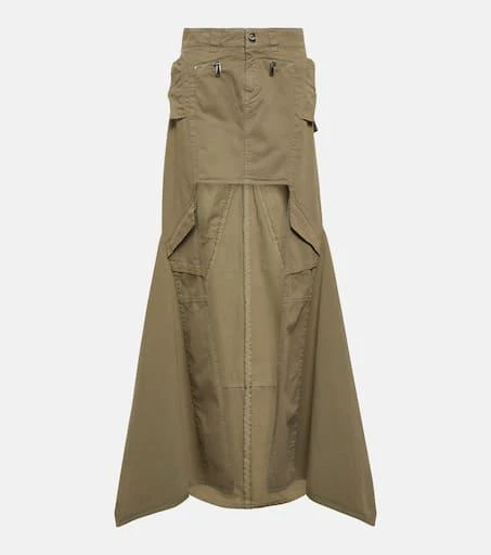 COPERNI Paneled cotton maxi skirt 1