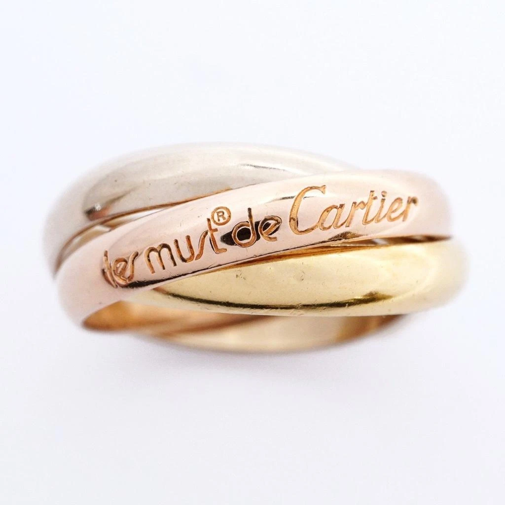 Cartier yellow gold (18K) pink gold (18K) gold (18K) Band Ring (Pre-Owned) 2