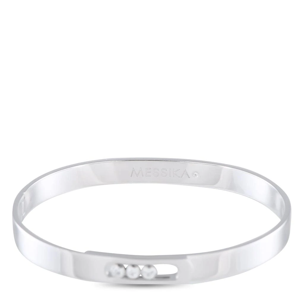 Messika Move Noa 18K White Gold 0.16ct Diamond Bracelet  Size Medium ME17-021925 4