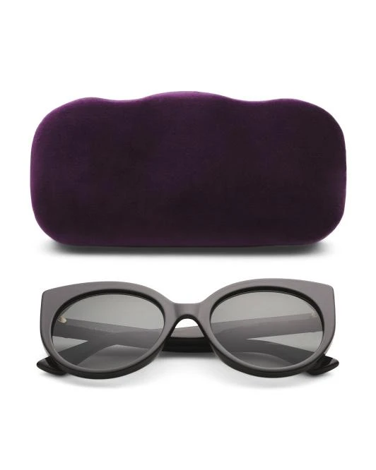 Shop 55mm Round Sunglasses on Sale at BeyondStyle – Get 40  display picture 2