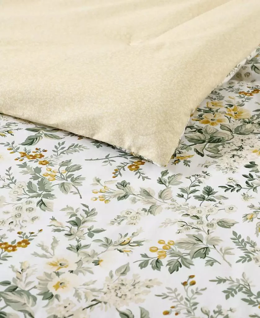 Laura Ashley Country Meadow Reversible 3-Pc. Comforter Set 5