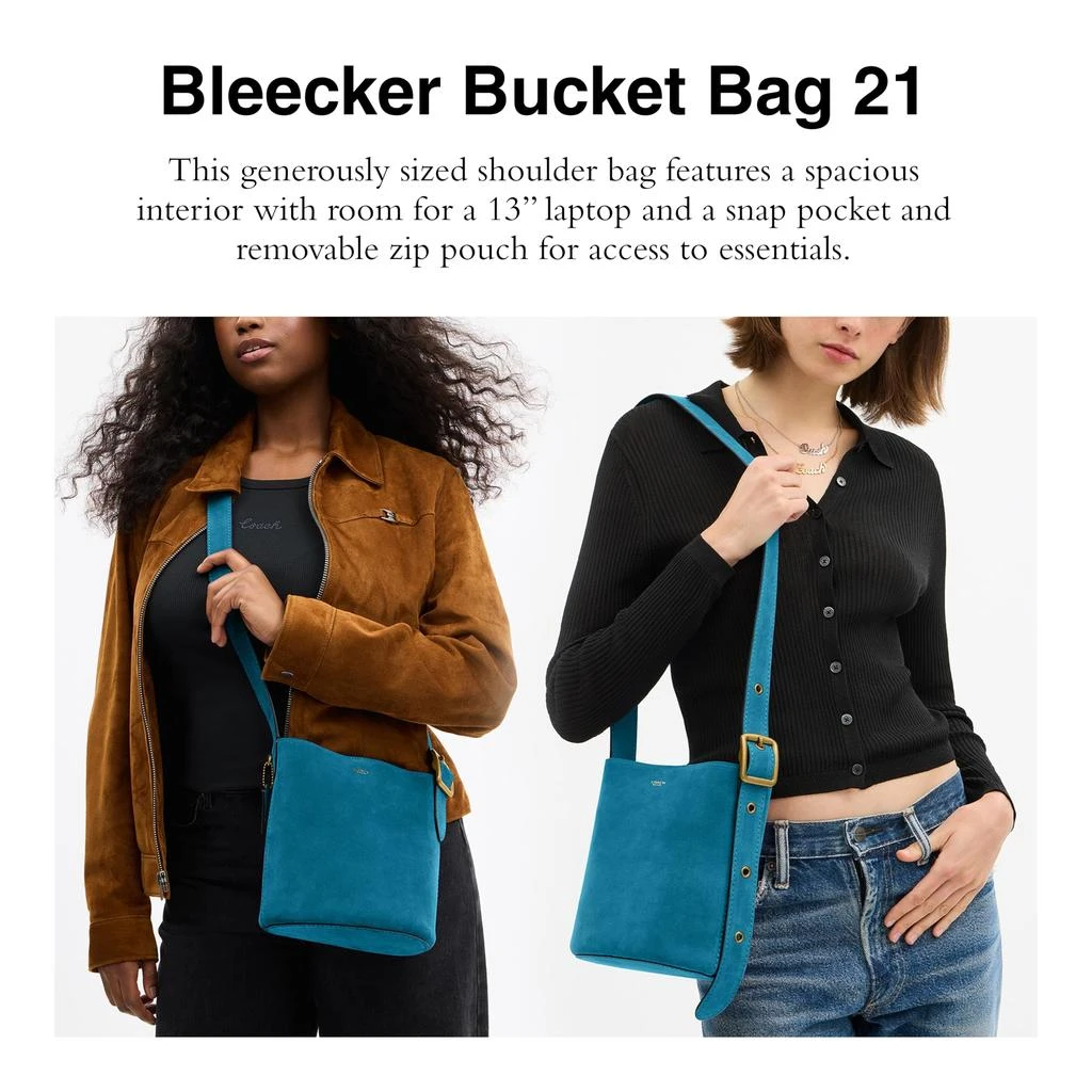 Coach COACH Women
s Bleecker Bucket Bag 2