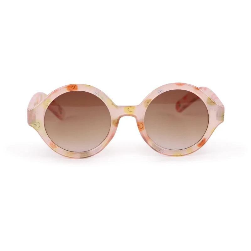 MOLO Emoji design fashioned sunglasses in light pink 2