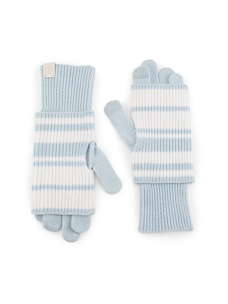 Rag & Bone Blake Stripe Layered Gloves 1