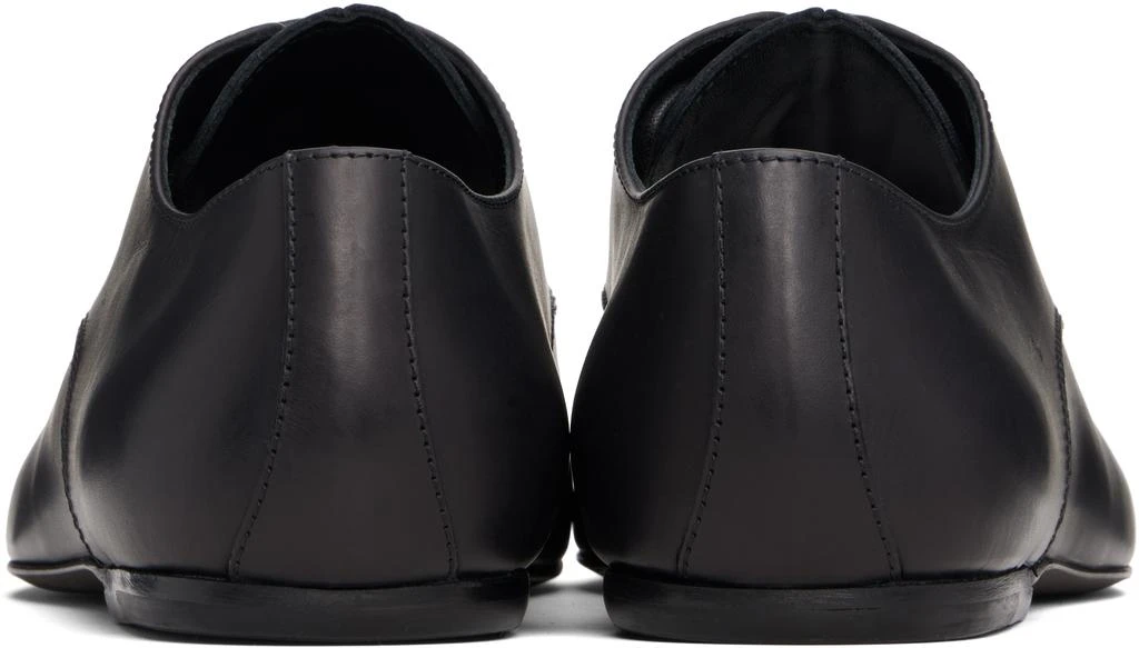 Dries Van Noten Black Leather Derbys 2