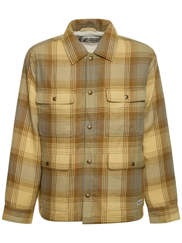 MARMOT Ridgefield Sherpa Flannel Overshirt 1