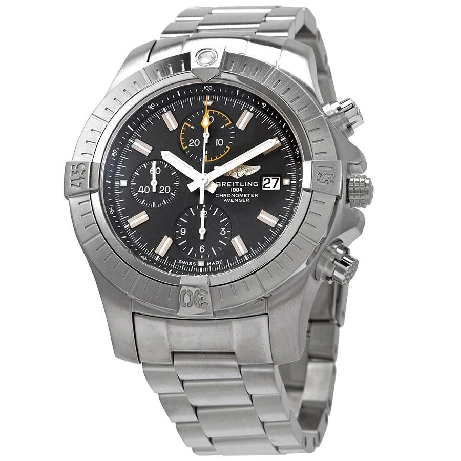 BREITLING Avenger Chronograph Automatic Black Dial Men's Watch A13317101B1A1 1