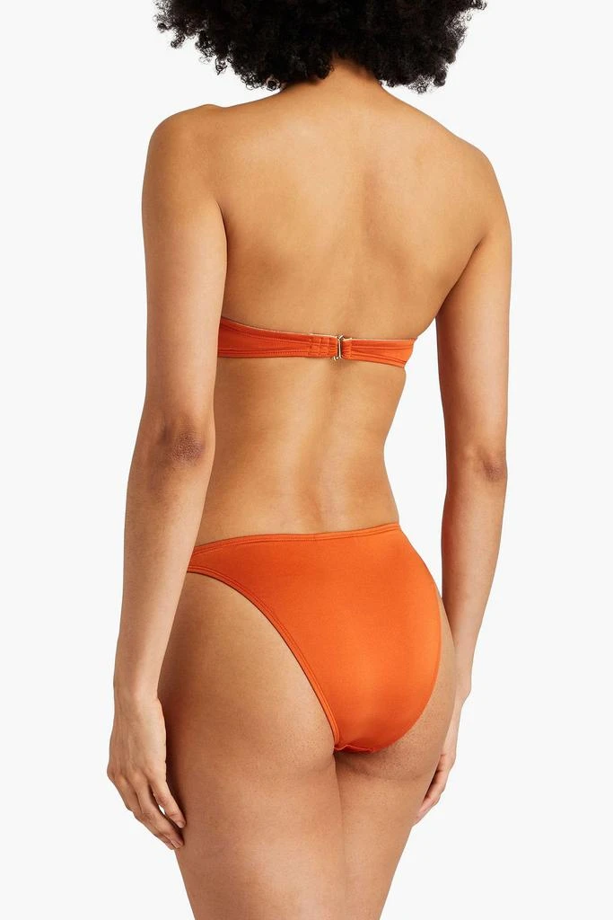 PEONY SWIMWEAR Fine Hi Line stretch-ECONYL® bikini briefs 3