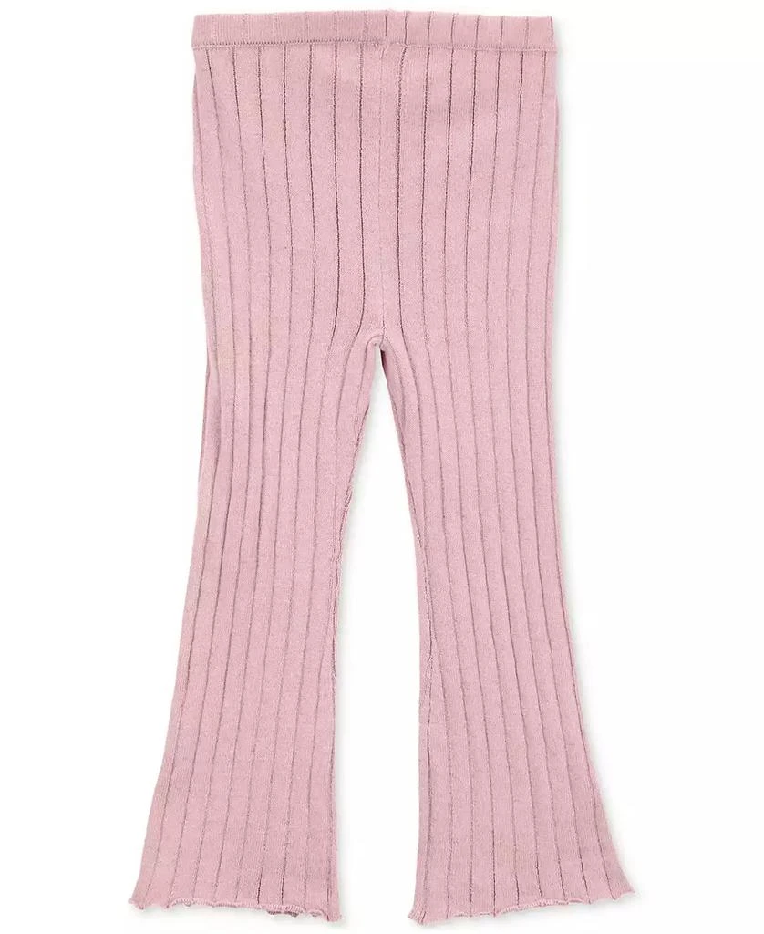 Carter's Toddler Girls Sweater-Knit Cotton Pull-On Flare Pants 2
