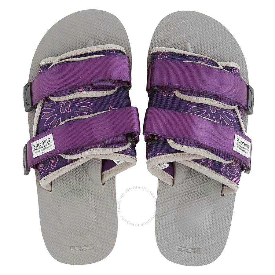 Suicoke Ladies Purple Moto-Cab Slippers 3