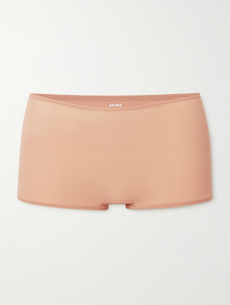 SKIMS Fits Everybody 平角内裤（颜色：ochre）