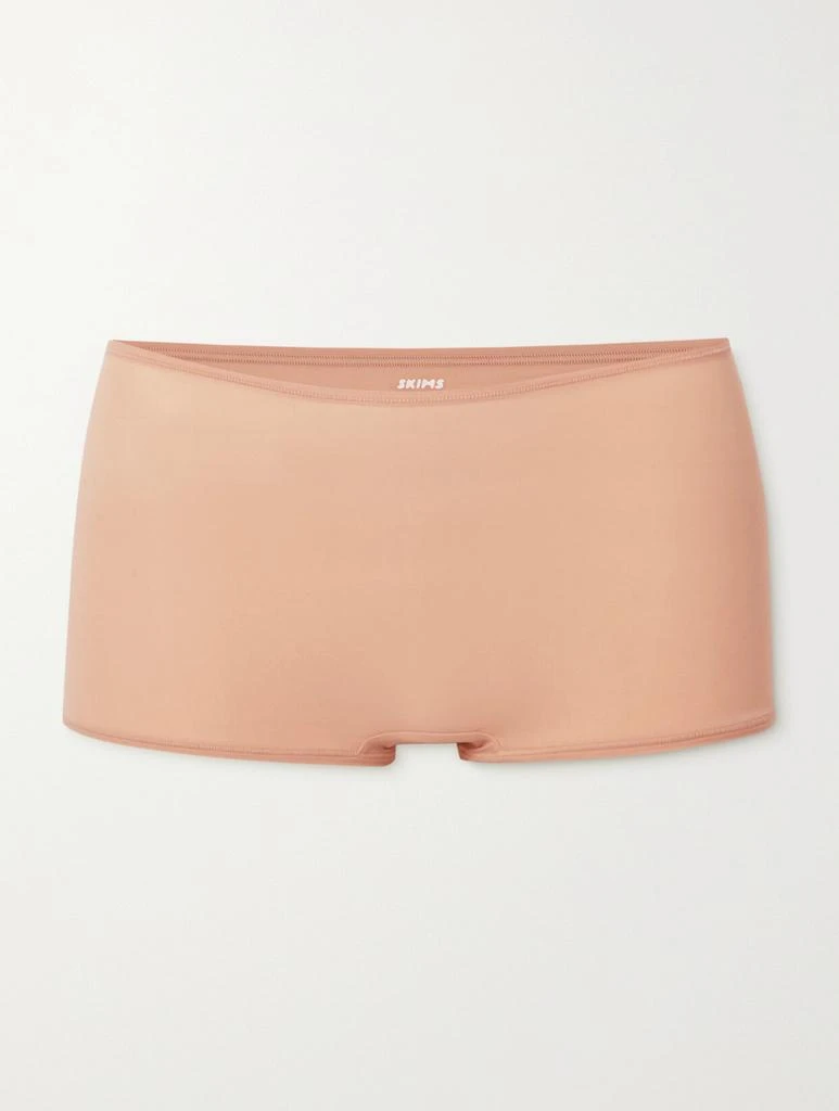 SKIMS Fits Everybody 平角内裤（颜色：ochre） 1