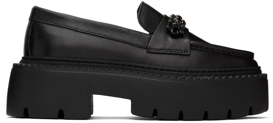 公式通販サイト - ファッション 通販 Bryer Black Choo Jimmy Flat Shipping Free - Shoes - Loafers 靴