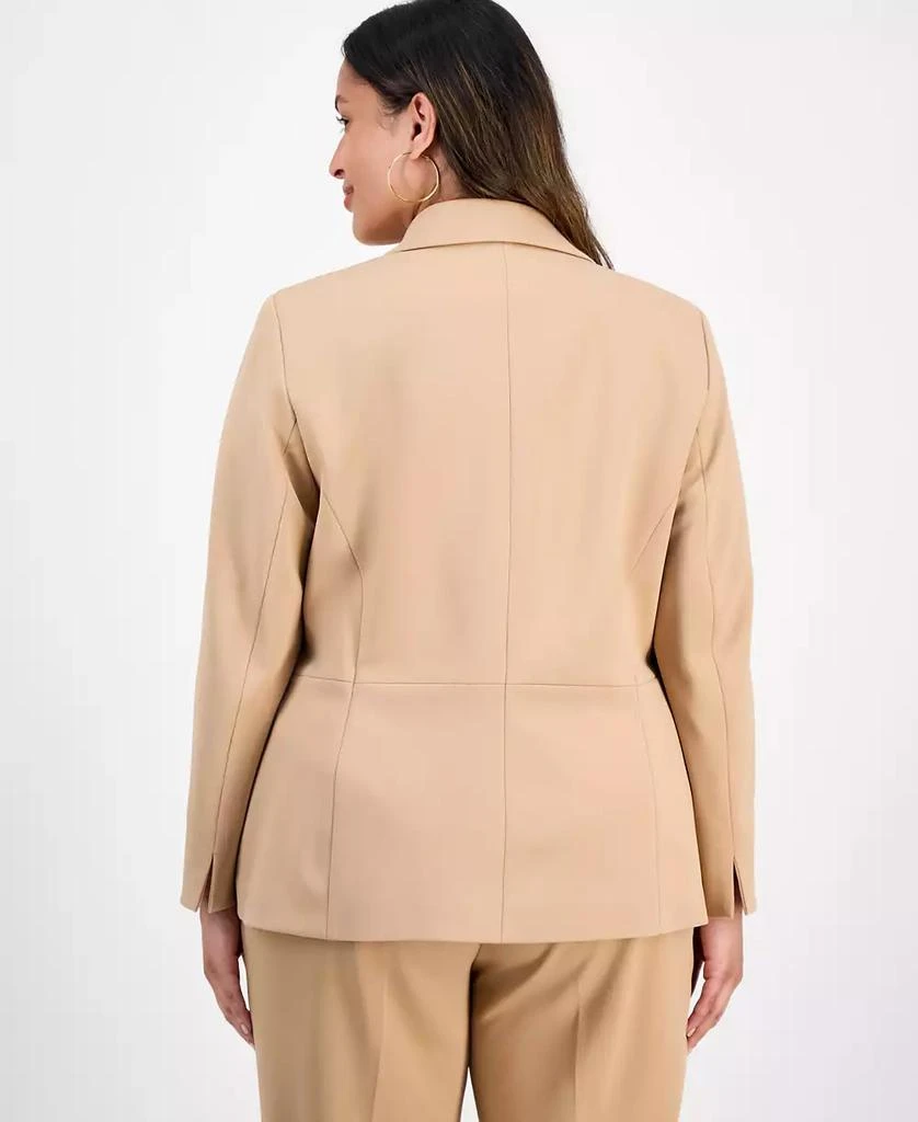 Kasper Plus Size Single-Button Blazer 4