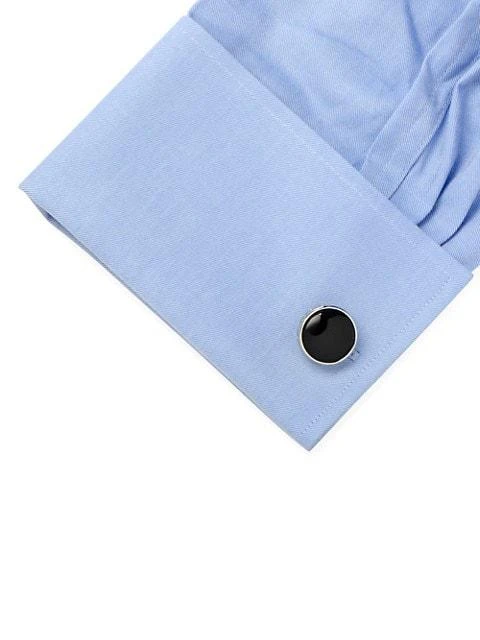 Cufflinks Inc. Ox & Bull Trading Co. I Love You Enamel & Stainless Steel Cufflinks 3