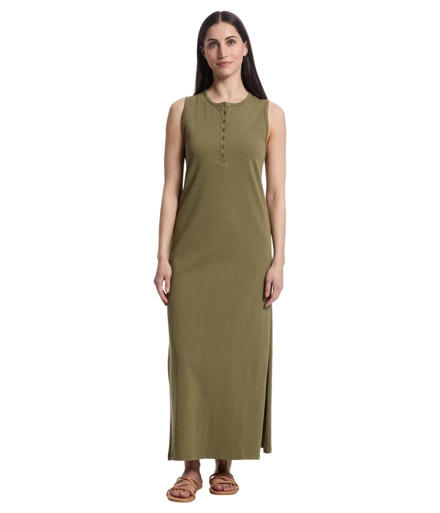 Lilla P Henley Maxi Dress 1