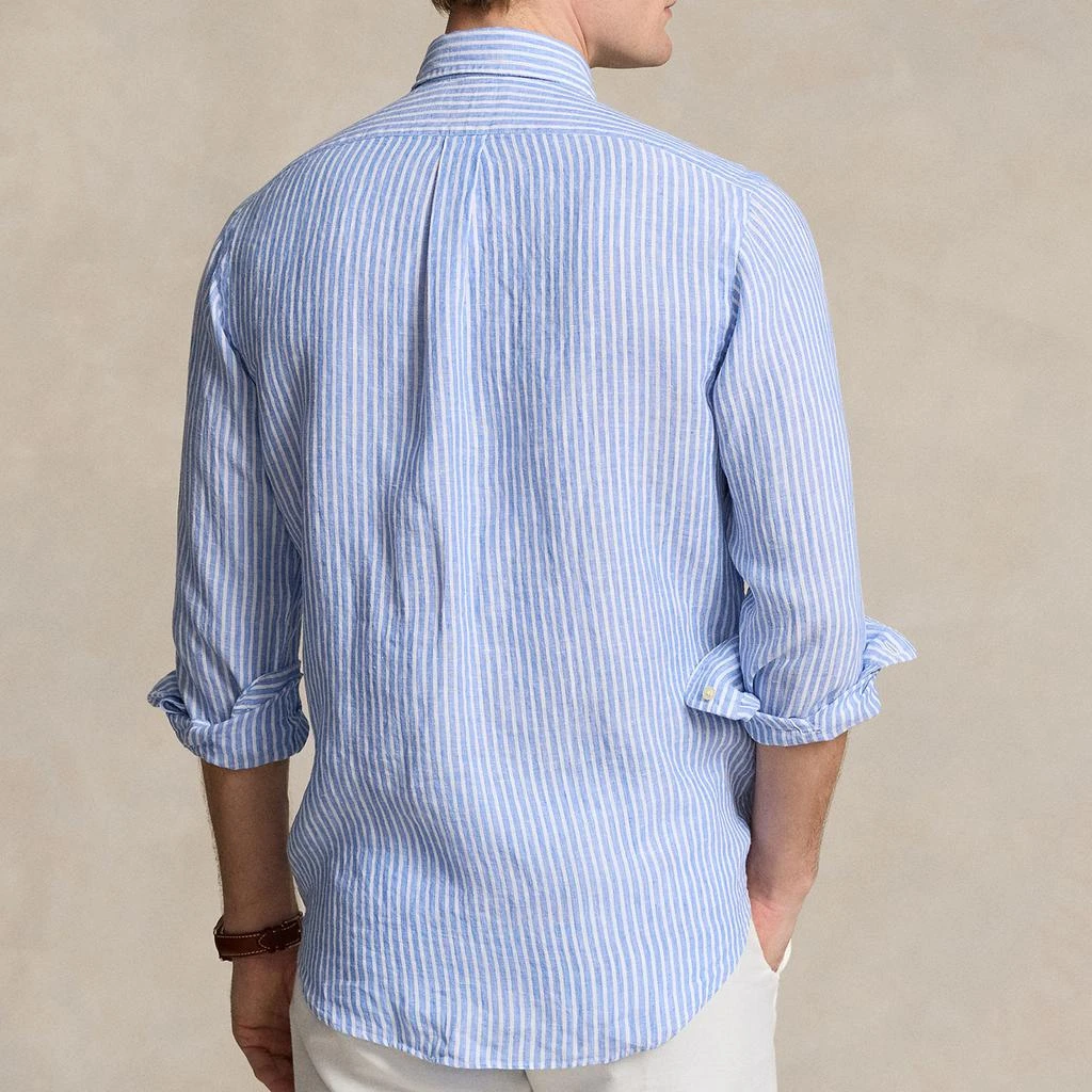 Ralph Lauren Custom-Fit Striped Linen Shirt 2