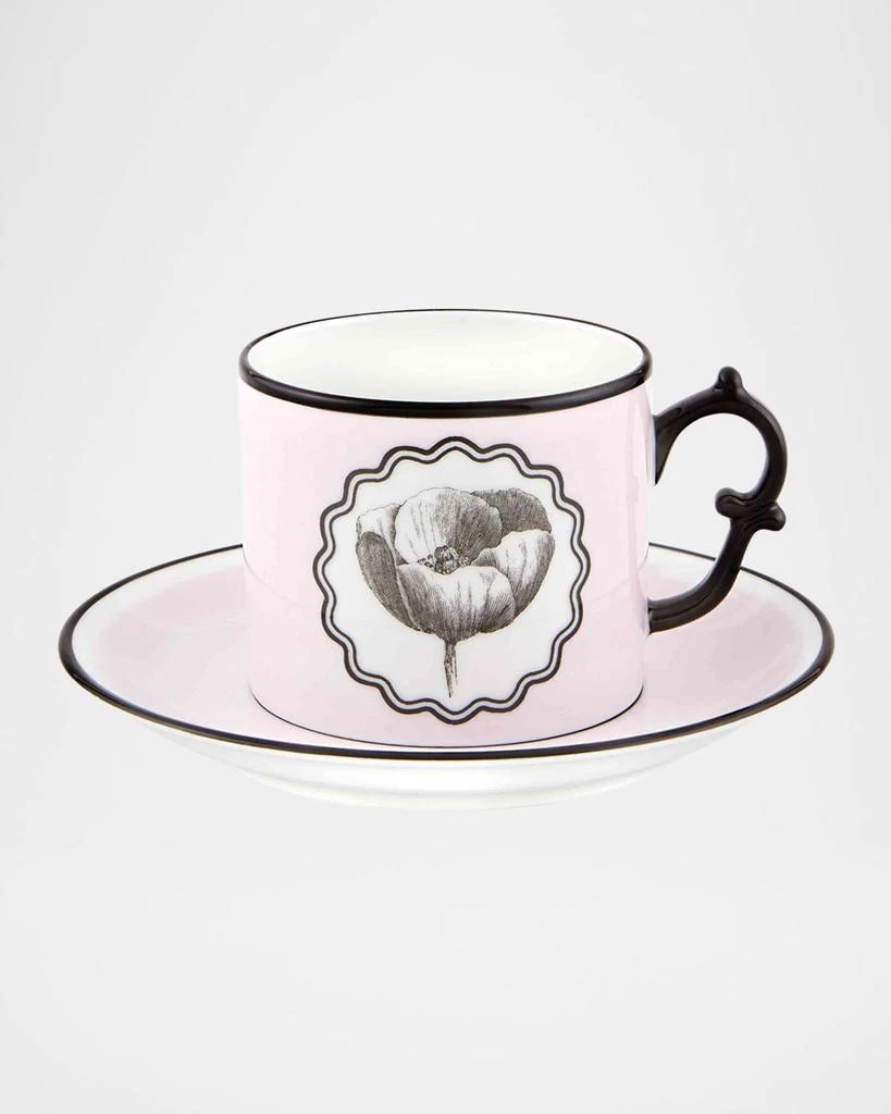 Christian Lacroix Herbariae Teacups & Saucers, Set of 2 2