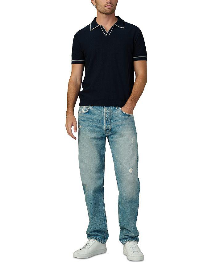 Joe's Jeans Regular Fit Short Sleeve Polo Sweater