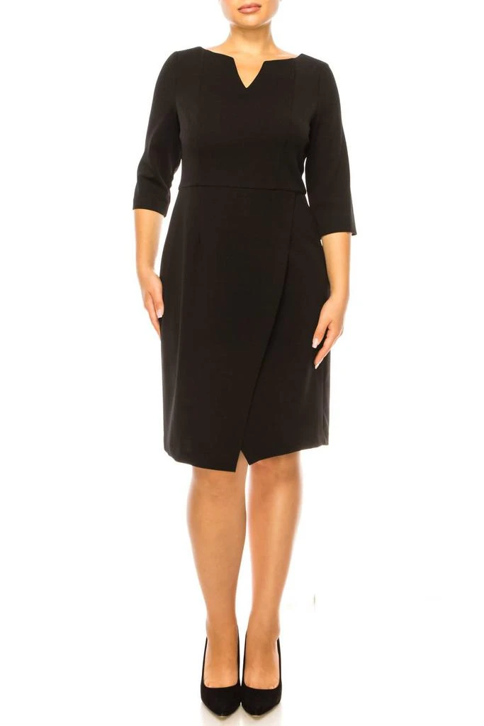 Shop Connected Apparel - V-cut Neck 3/4 Sleeve Dress on Sale at BeyondStyle Get 38% Off Connected Apparel - V-cut Neck 3/4 Sleeve Dress with Limited-Time Flash Deals, Exclusive Discounts, and Shop Connected Apparel - V-cut Neck 3/4 Sleeve Dress on Sale at BeyondStyle Get 38% Off Connected Apparel - V-cut Neck 3/4 Sleeve Dress with Limited-Time Flash Deals, Exclusive Discounts, and