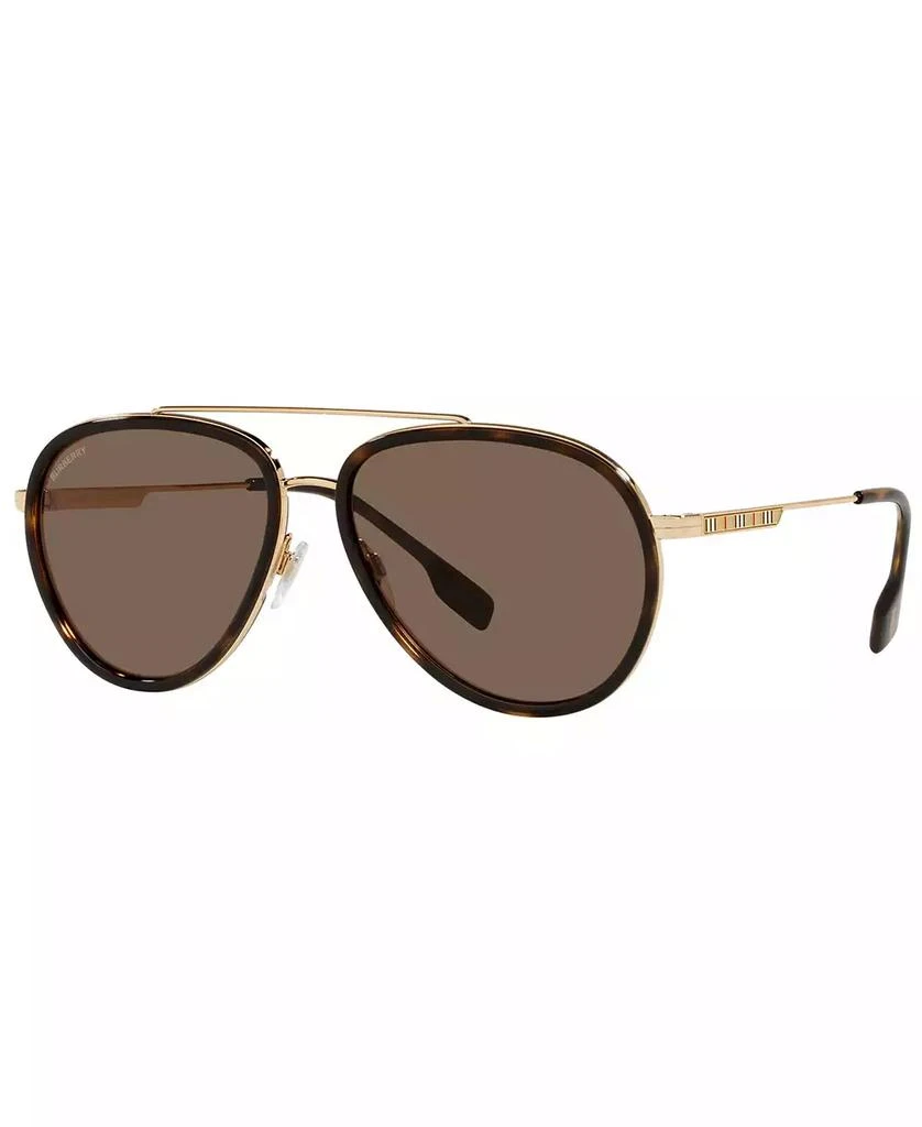 Burberry Men's Oliver Sunglasses, BE3125 59 1