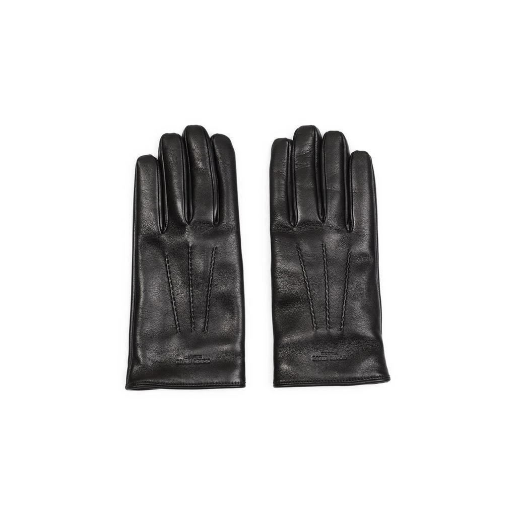 Giorgio Armani Giorgio Armani Logo-Stamped Full Finger Gloves 1