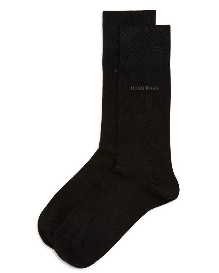 Hugo Boss Edward Solid Dress Socks 1