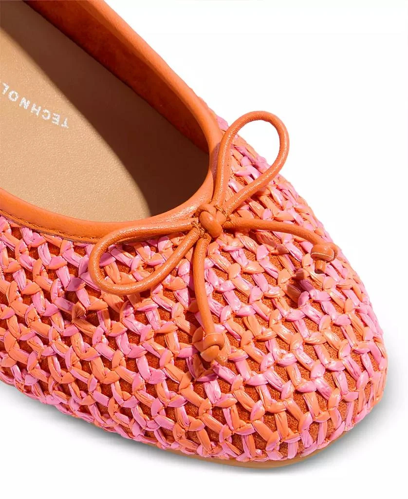 FitFlop Women's Delicato Bow Woven Ballet Flats 4