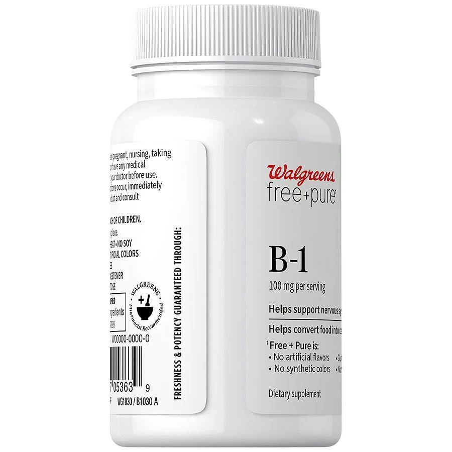 Walgreens Free & Pure B-1 Tablets 4