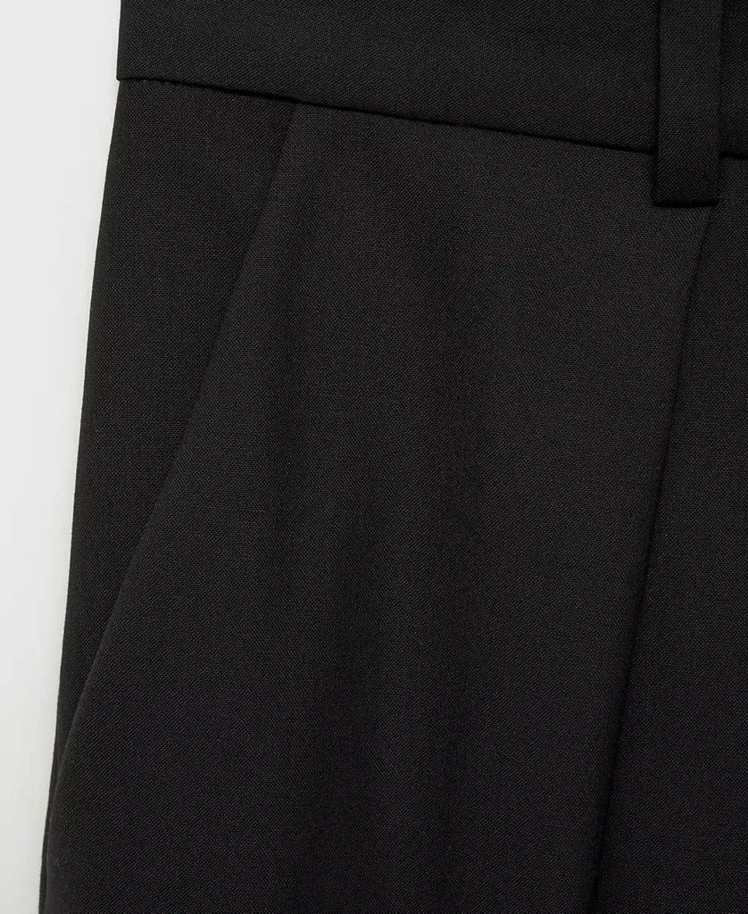 Mango Women's Straight-Fit Pleated Pants 4