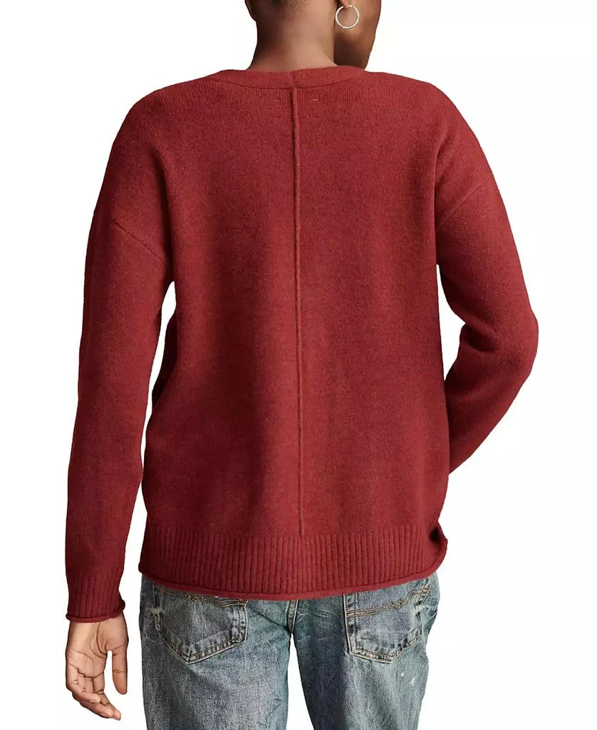 Lucky Brand Women's Slouchy Button Front Cardigan 2